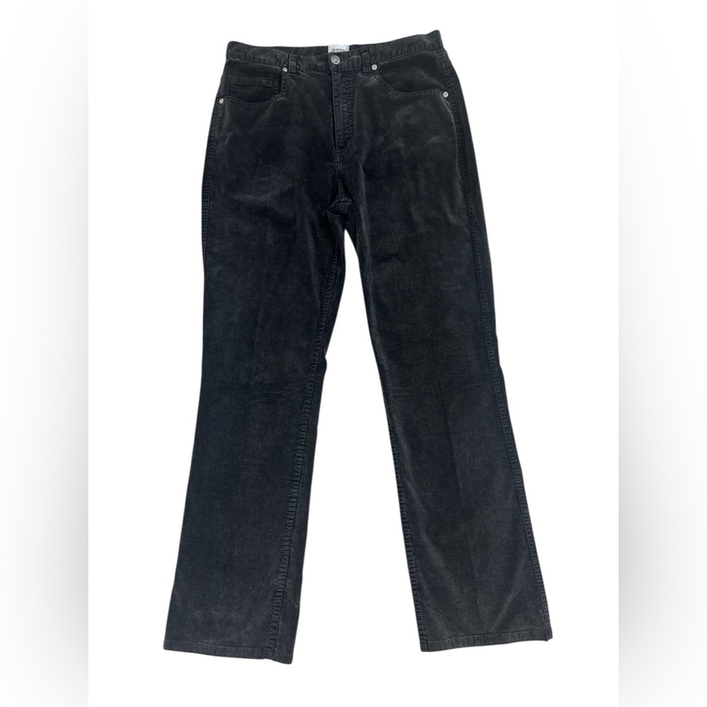 Chico's Dark Gray Cotton Blend Pants (corduroy) size 1.5 (US size 10)